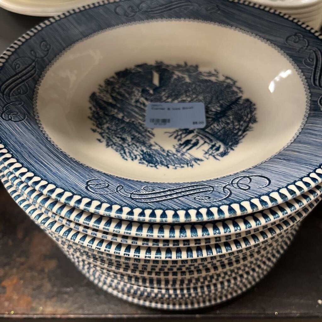 Currier & Ives Bowl