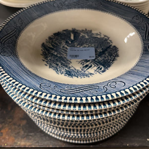 Currier & Ives Bowl