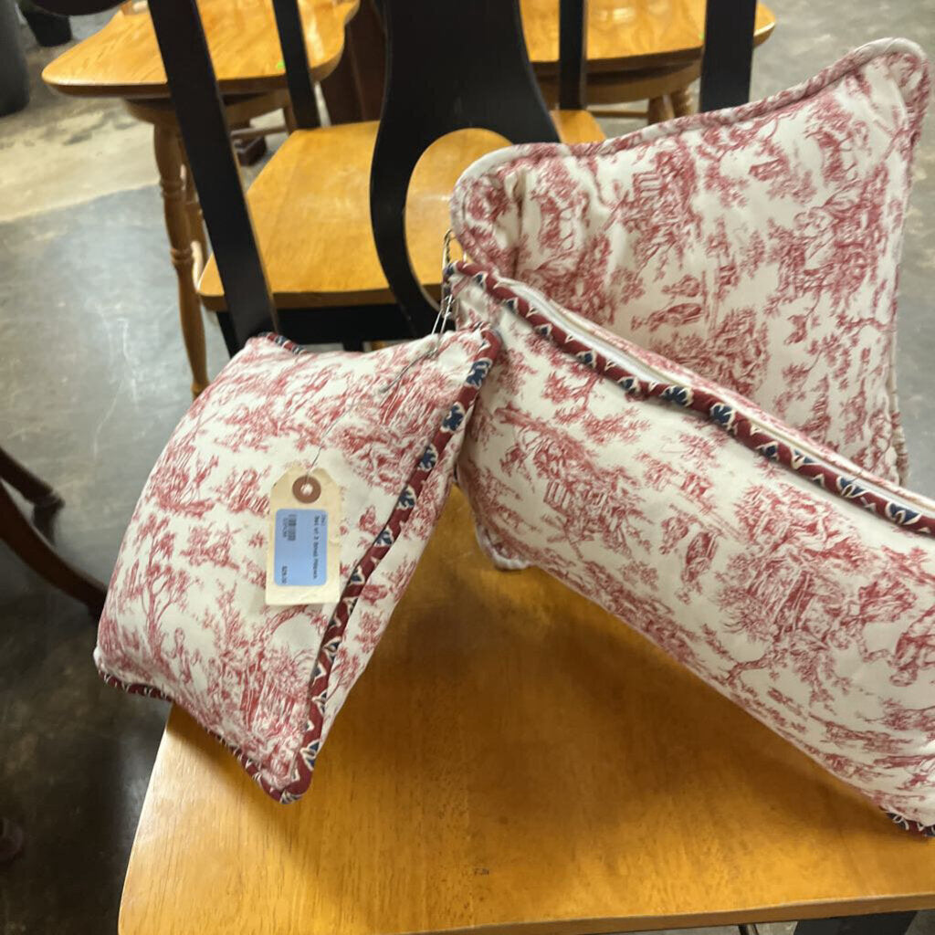 Set of 3 Small Pillows