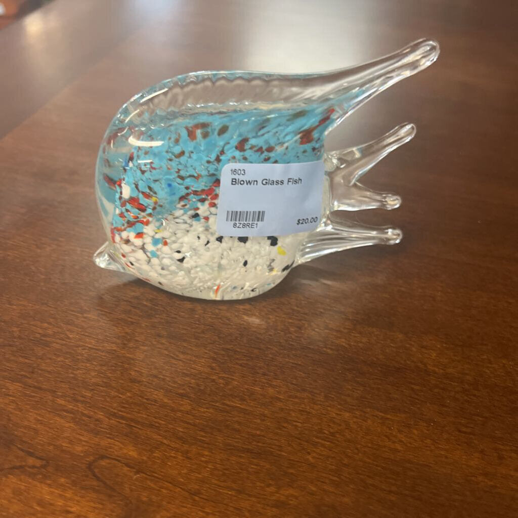 Blown Glass Fish