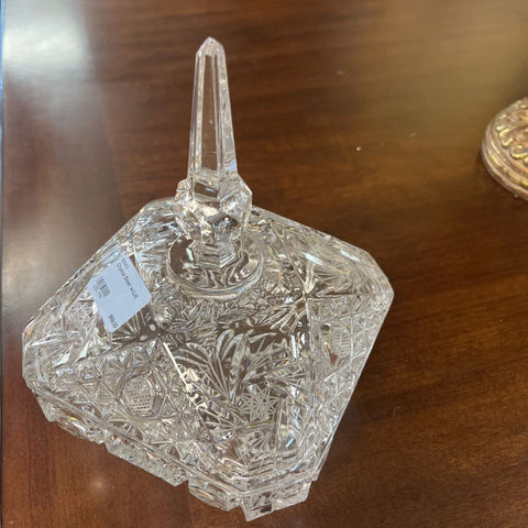 Crystal Bowl w/Lid