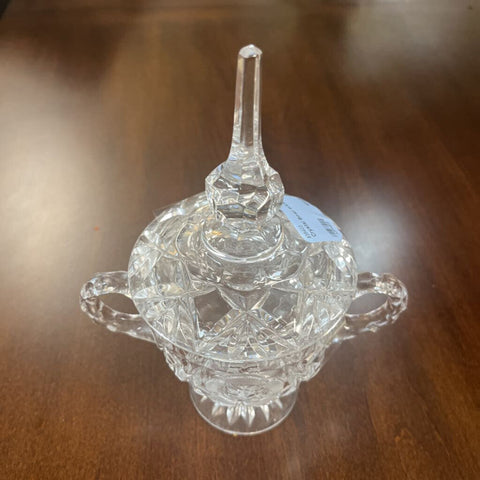 Crystal Bowl w/Lid