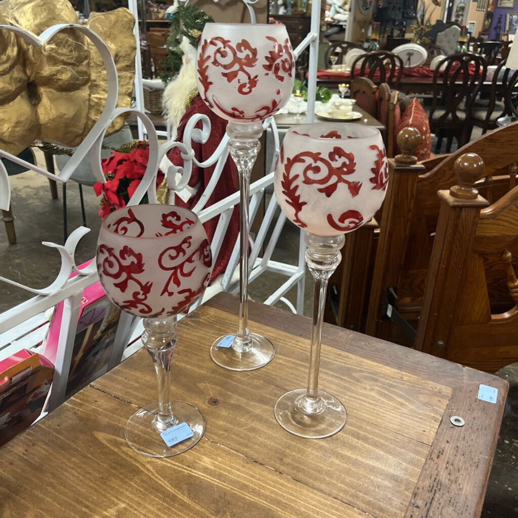Set of 3 Candleholders