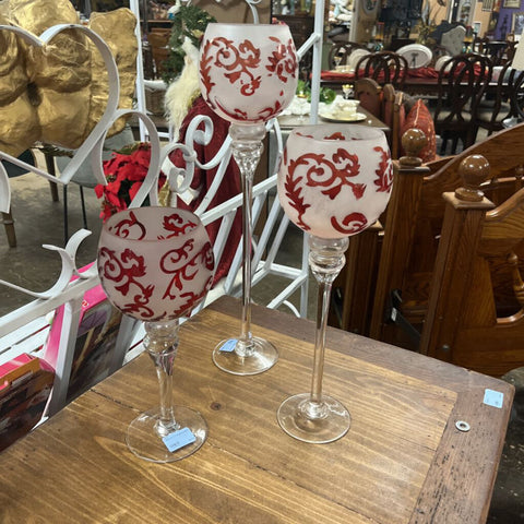Set of 3 Candleholders