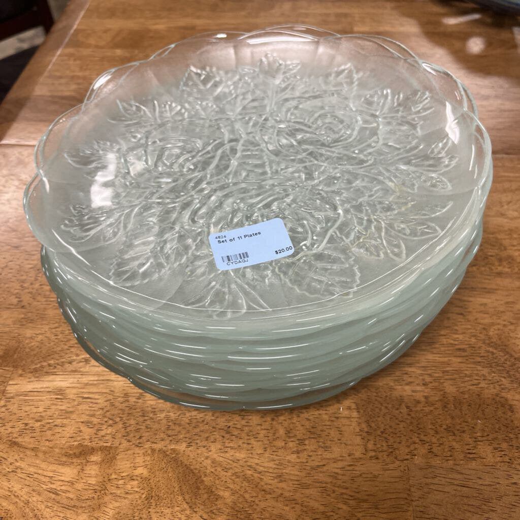 Set of 11 Plates