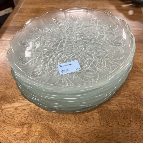Set of 11 Plates