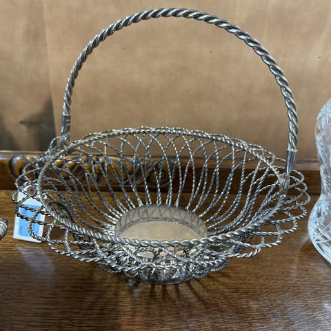 Silver Plated Basket