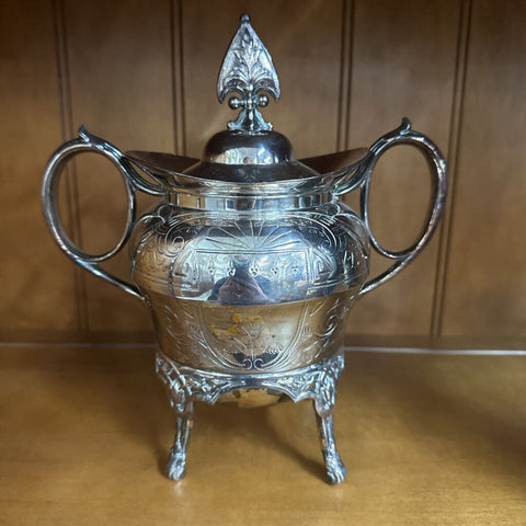 Silver Plated Sugar Dish