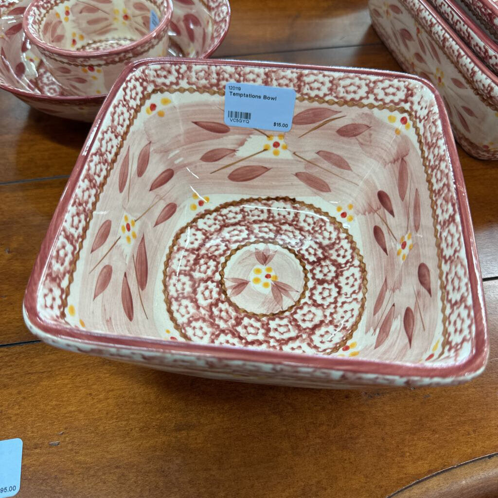 Temptations Bowl