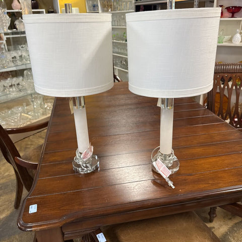 Pair of Lamps w/Shades