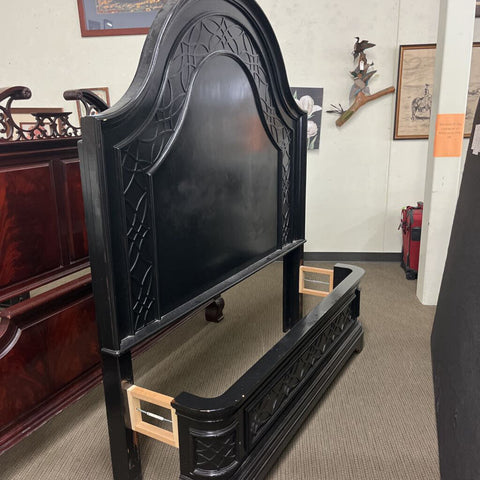 Queen Size Headboard, Footboard w/Rails & Slats