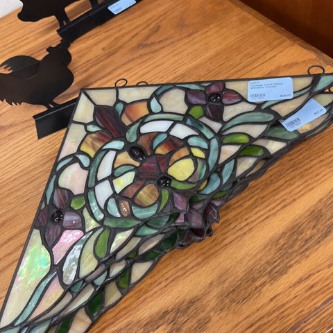 Vintage Lead Glass Window Corner