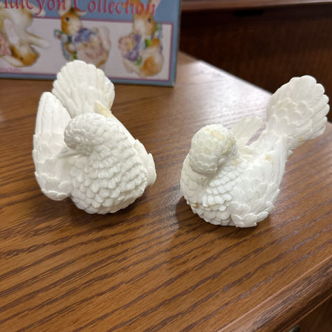 Pair of Bird Figurines