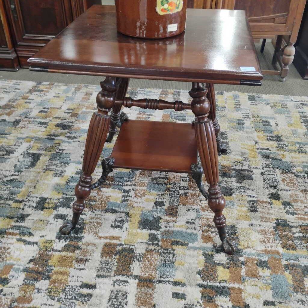 Antique Library Table