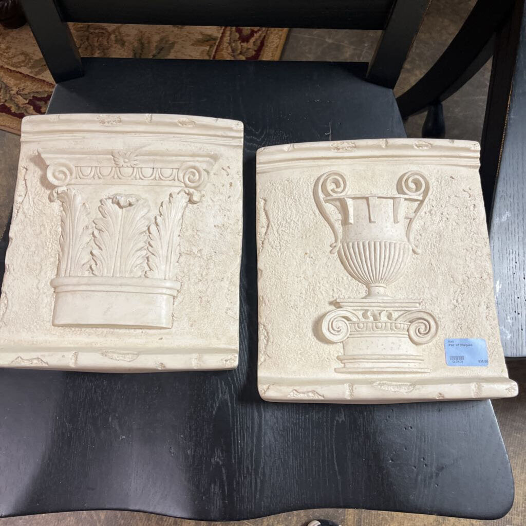 Pair of Plaques