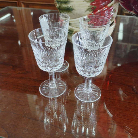 Set of 4 Waterford Crystal Glasses