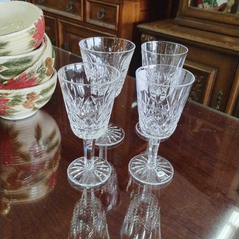 Set of 4 Waterford Crystal Glasses