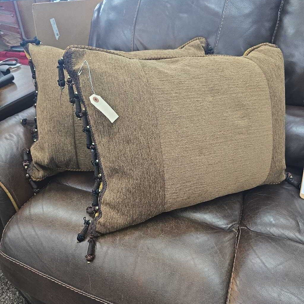 Pair of Down Accent Pillows