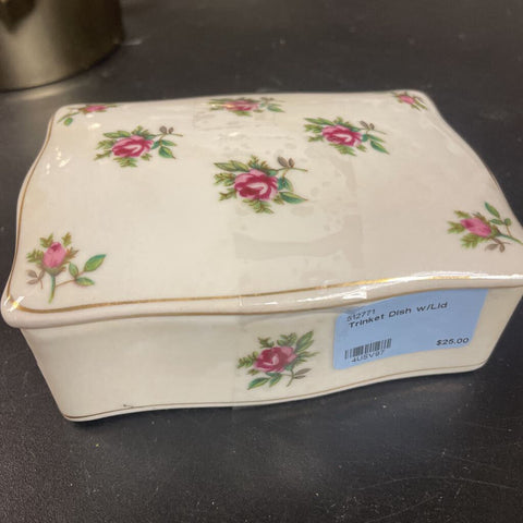 Trinket Dish w/Lid