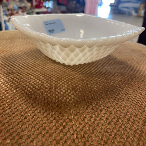 Milk Glass Dish