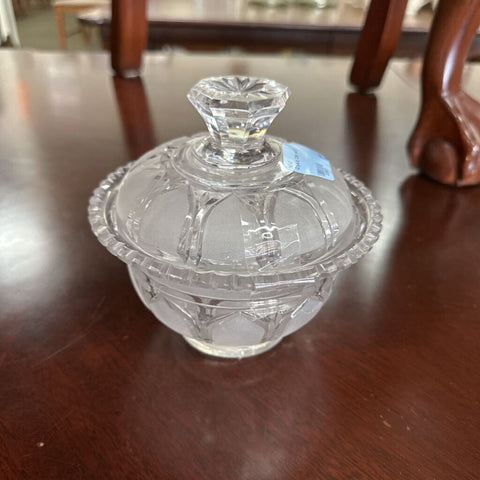 Crystal Dish w/Lid