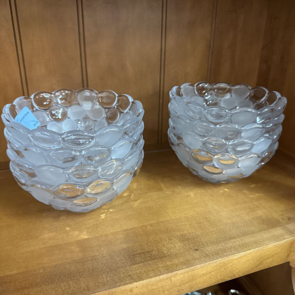 Set of 8 Crystal Bowls