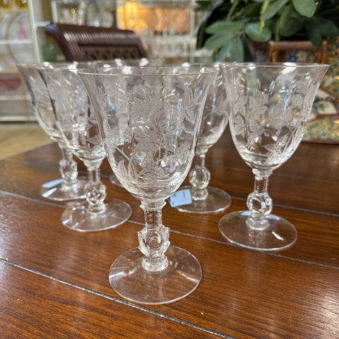 6pc Stemware
