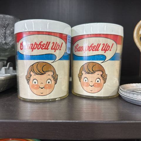 Pair of Vintage Cambells Soup Cups