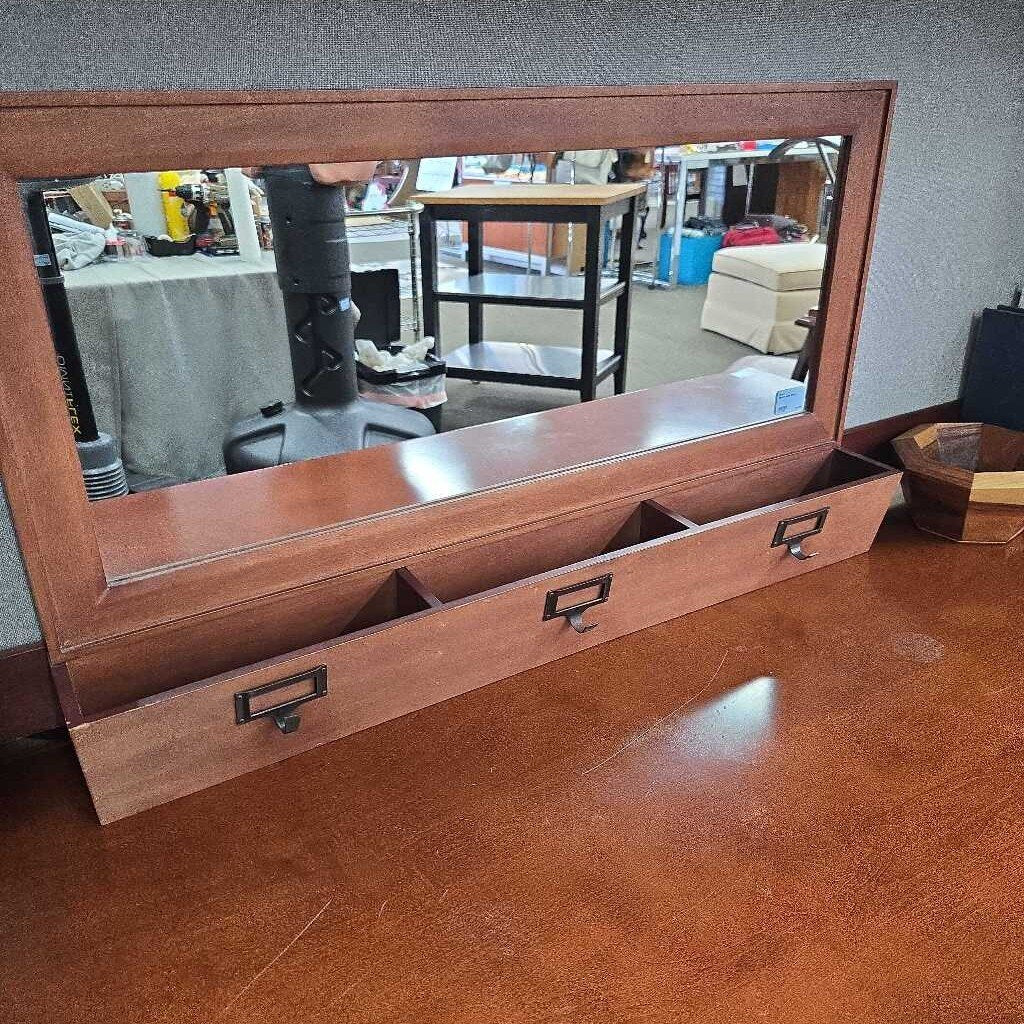 Mirror with Shelf