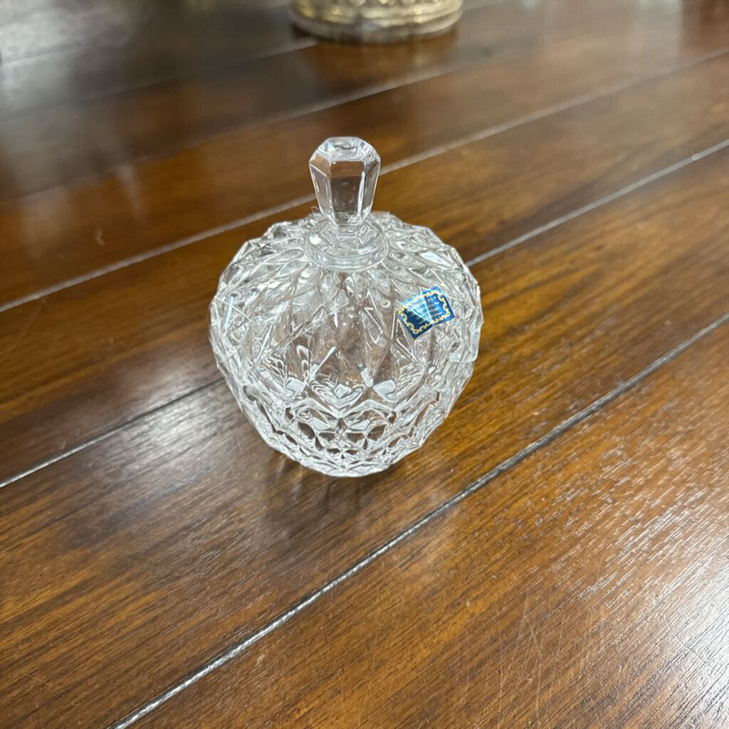 Crystal Dish w/Lid