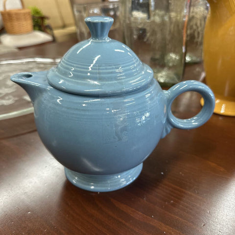 Fiesta Teapot w/ Lid (Lt Blue)