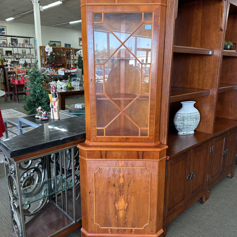 Vintage Corner Hutch