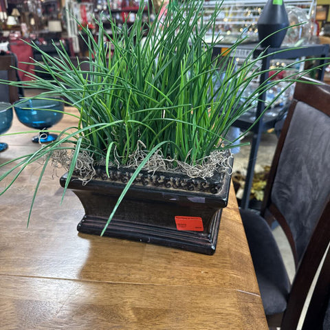 Faux Floral w/ Planter