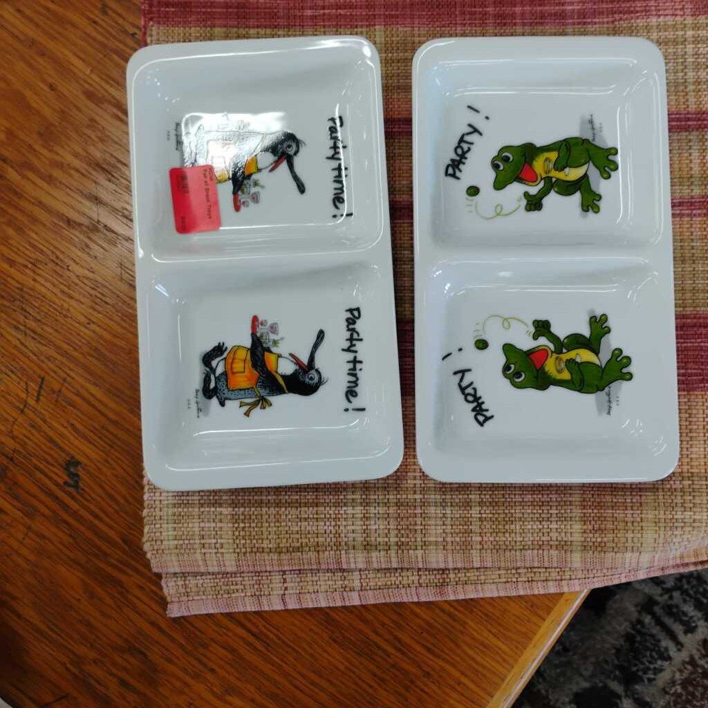 Pair of Snack Trays