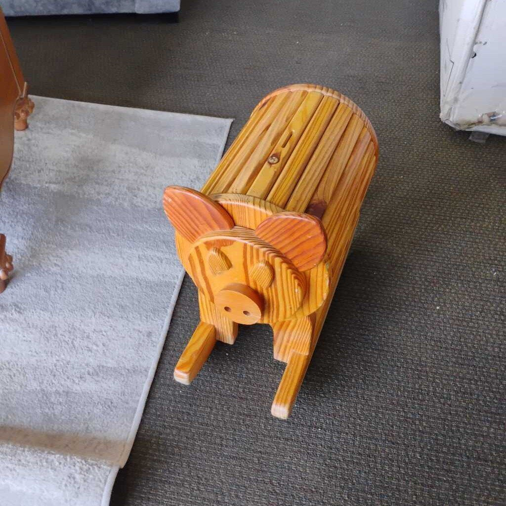Hand Made Piggy Bank Rocker
