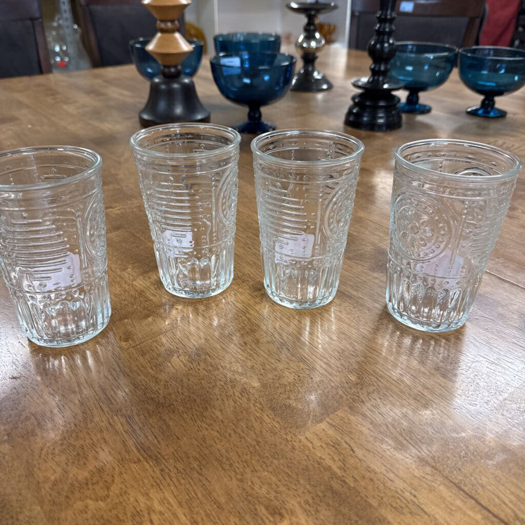 4pc Glassware