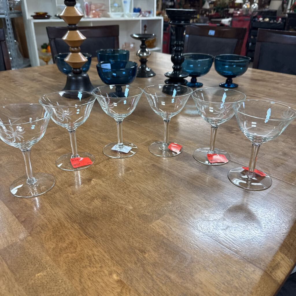 6pc Stemware