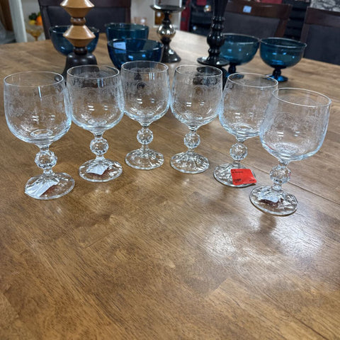 6pc Stemware