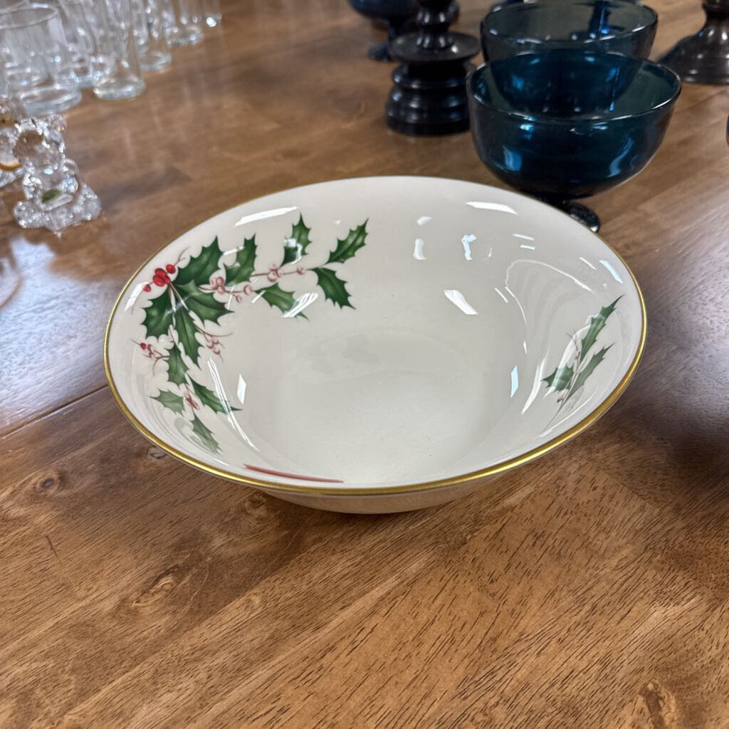 Lenox Christmas Serving Bowl