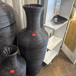 Woven Reed Vase