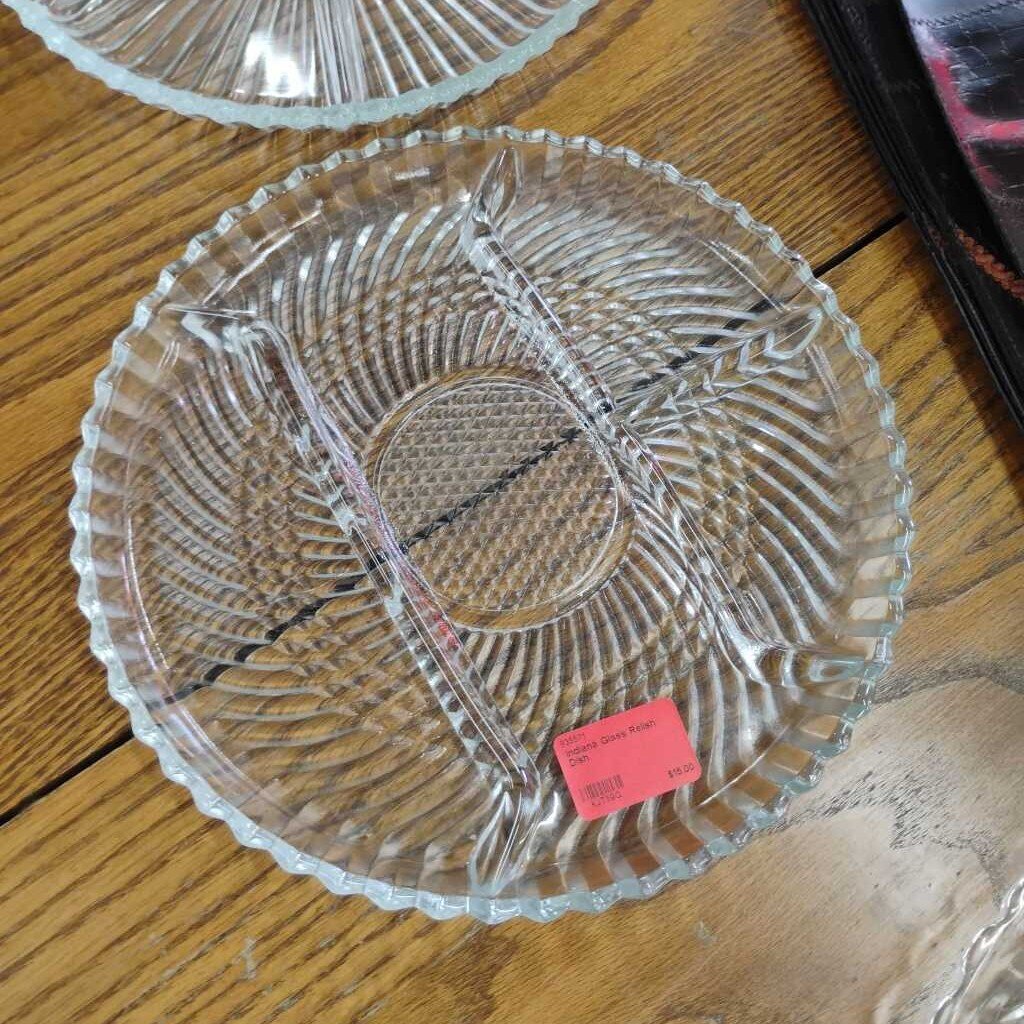 Indiana Glass Relish Dish