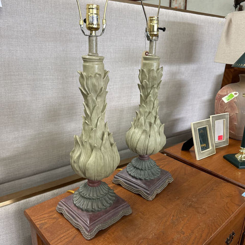 Pair of Lamps NO SHADES