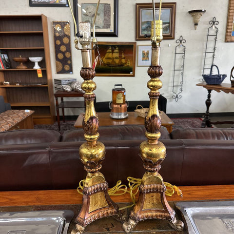 Pair of Lamps NO SHADES