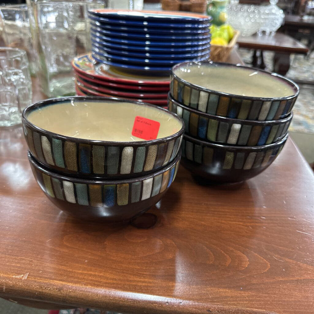 Set of 5 Bowls