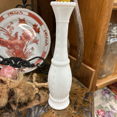 Milk Glass Vase
