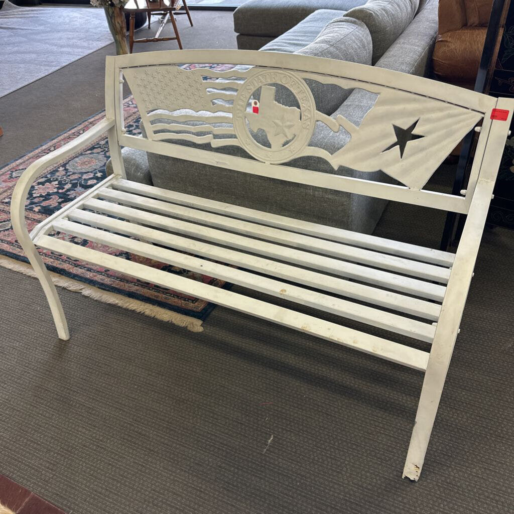 Outdoor Texas Bench