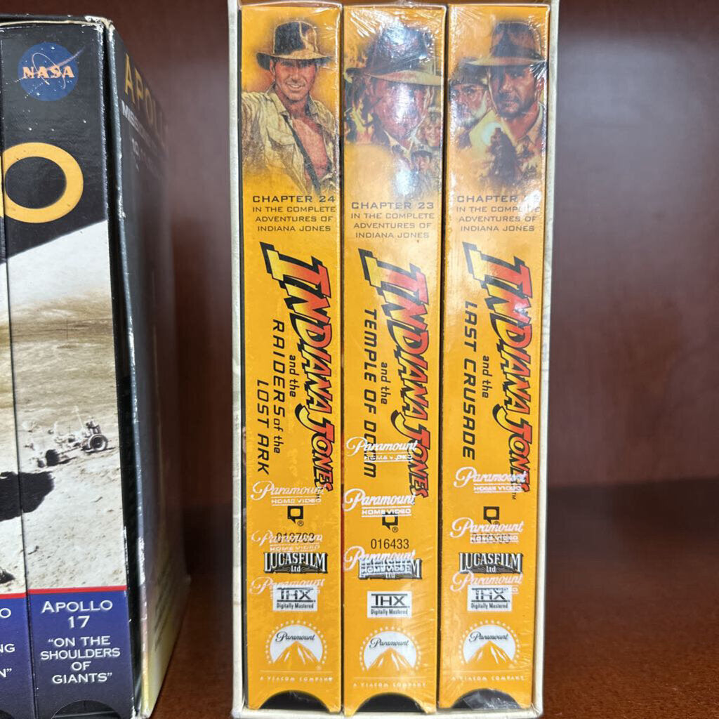 Indiana Jones Trilogy VHS Box Set