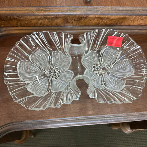 Crystal Divided Dish