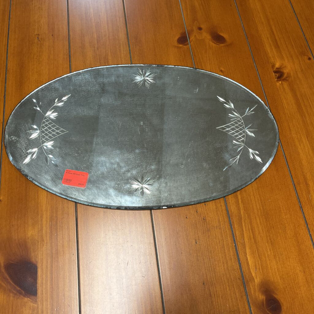 Antique Mirrored Tray