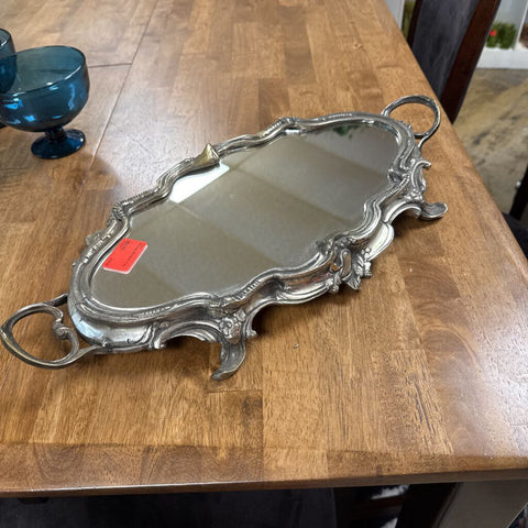 Vintage Mirrored Tray